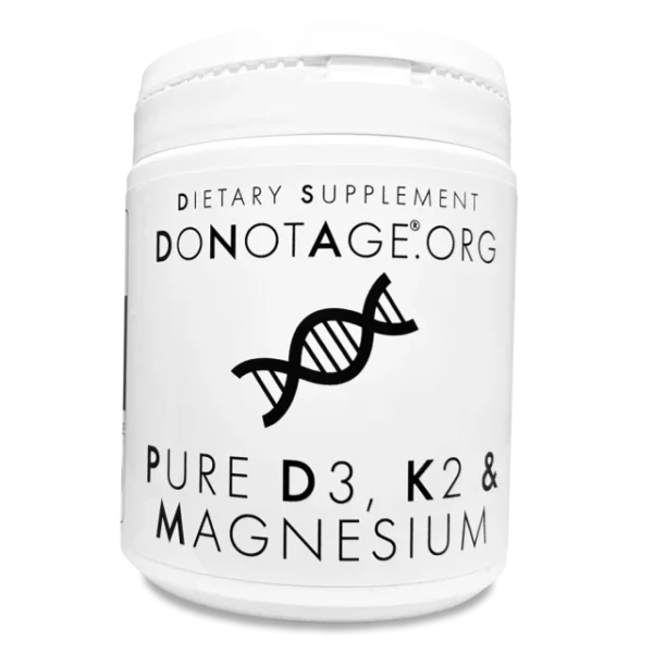 Pure D3 K2 Magnesium - Do Not Age (60 caps)